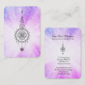 Carte De Visite *~* Rayons de guérison de l'énergie Nirvana Reiki (Devant / Derrière)