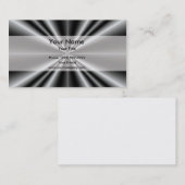 Carte De Visite Rayons élégants (Devant / Derrière)