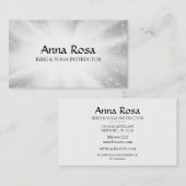 Carte De Visite *~* Rayons Reiki Éclairage de guérison de l'énergi (Devant / Derrière)