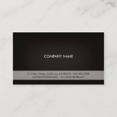 Carte De Visite rayure de PurePro No16 Corp (Dos)