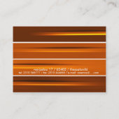 Carte De Visite rayures (Dos)