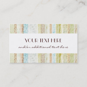 Carte De Visite Rayures