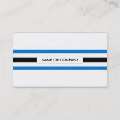 Carte De Visite rayures de navigation (Dos)