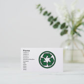 Carte De Visite RE-cyclegreen (Debout devant)