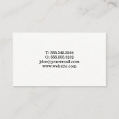 Carte De Visite Real Estate Logo | Gradient Background (Dos)