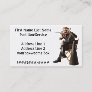 Carte De Visite Réalisateur