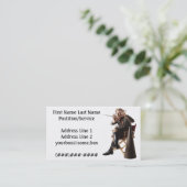 Carte De Visite Réalisateur (Debout devant)