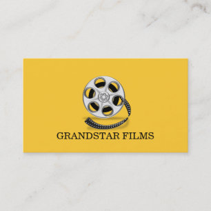 Carte De Visite Réalisateur Clap Cinéma Films Producteur