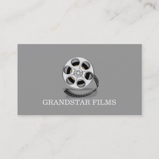 Carte De Visite Réalisateur Clap Cinéma Films Producteur (Devant)