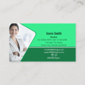 Carte De Visite Réalisateur de conception de symbole de maison pro (Dos)