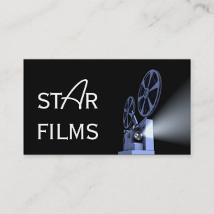 Carte De Visite Réalisateur de film moderne Producteur de films