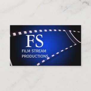 Carte De Visite Réalisateur de film moderne Producteur de films