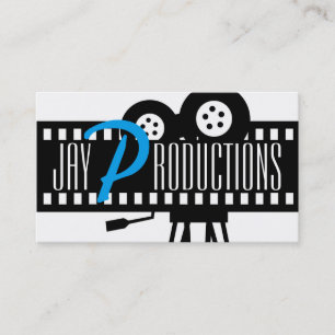 Carte De Visite Réalisateur de film moderne Producteur de films