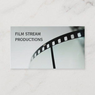 Carte De Visite Réalisateur de film moderne Producteur de films