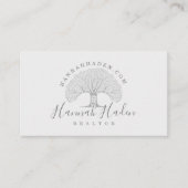 Carte De Visite Réalisateur de logos de la maison arborescente (Devant)