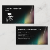 Carte De Visite Réalisateur de production cinématographique (Devant / Derrière)