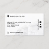 Carte De Visite Réalisateur de style personnalisé  (Dos)