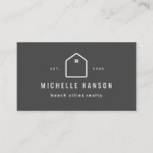 Carte De Visite Réalisateur d'icônes de maison de couleurs personn (Devant)