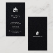 Carte De Visite Réalisateur | Maison parfaite (Devant / Derrière)