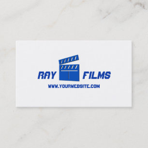 Carte De Visite Réalisateur Producteur de Film Cinéma