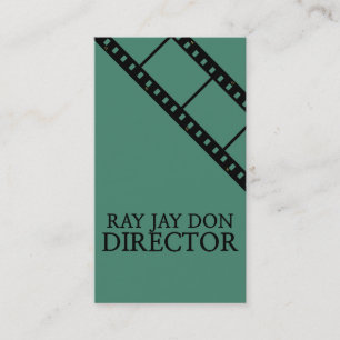Carte De Visite Réalisateur Producteur Film Cinéma Montage Monteur