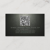 Carte De Visite Réaliseur monographique simple et personnalisé (Dos)