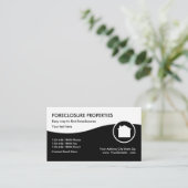 Carte De Visite Realtor de prévision (Debout devant)