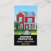 Carte De Visite Realtor Premium Real Estate Agent (QR Code Photo) (Devant)