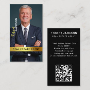 Carte De Visite Realtor Real Estate Agent Professional Ajouter une