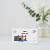 Carte De Visite rebondissez la location de maison, NAMECOMPANY, (Debout devant)