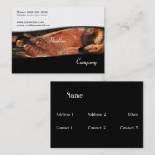 Carte de visite Recettes BBQ (Devant / Derrière)