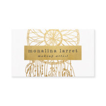 Receveur rêveur de Bohème de feuille d'or moderne