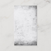 Carte De Visite recherché : crème (Dos)