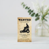 Carte De Visite recherché : services d'entretien de pelouse (Debout devant)