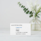 Carte De Visite Rechtsanwälte Visitenkarte (Debout devant)