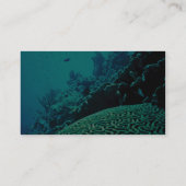Carte De Visite Récif coralien (Dos)