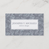 Carte De Visite Récif coralien de style de hippie (Devant)