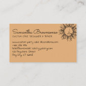 Carte De Visite Récolte Gold Céleste face soleil (Dos)