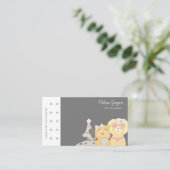 Carte De Visite Récompense de logos de personnage moderne Pet Groo (Debout devant)