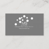 Carte De Visite Récompense de logos de personnage moderne Pet Groo (Dos)