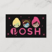 Carte De Visite Récompenses Parfaitement Posh (Dos)