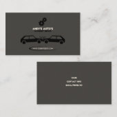 Carte De Visite Recouvrement mécanique/accidentel (Gris BG) (Devant / Derrière)