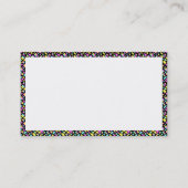 Carte De Visite Rectangle - Abstrait (Dos)