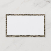 Carte De Visite Rectangle - Bark 02 (Dos)