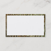 Carte De Visite Rectangle - écorce 03 (Dos)