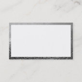 Carte De Visite Rectangle - Fenêtre Embuée (Dos)