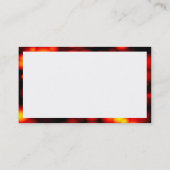 Carte De Visite Rectangle - Géants rouges (Dos)