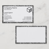 Carte De Visite Rectangle - Granit (Devant / Derrière)