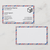 Carte De Visite Rectangle - Grilles 310515 (013) (Devant / Derrière)