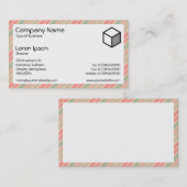 Carte De Visite Rectangle - Grilles 310515 (05) (Devant / Derrière)